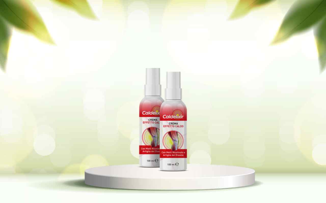 Caldelixir crema riscaldante: prova il sollievo immediato contro dolori e rigidità