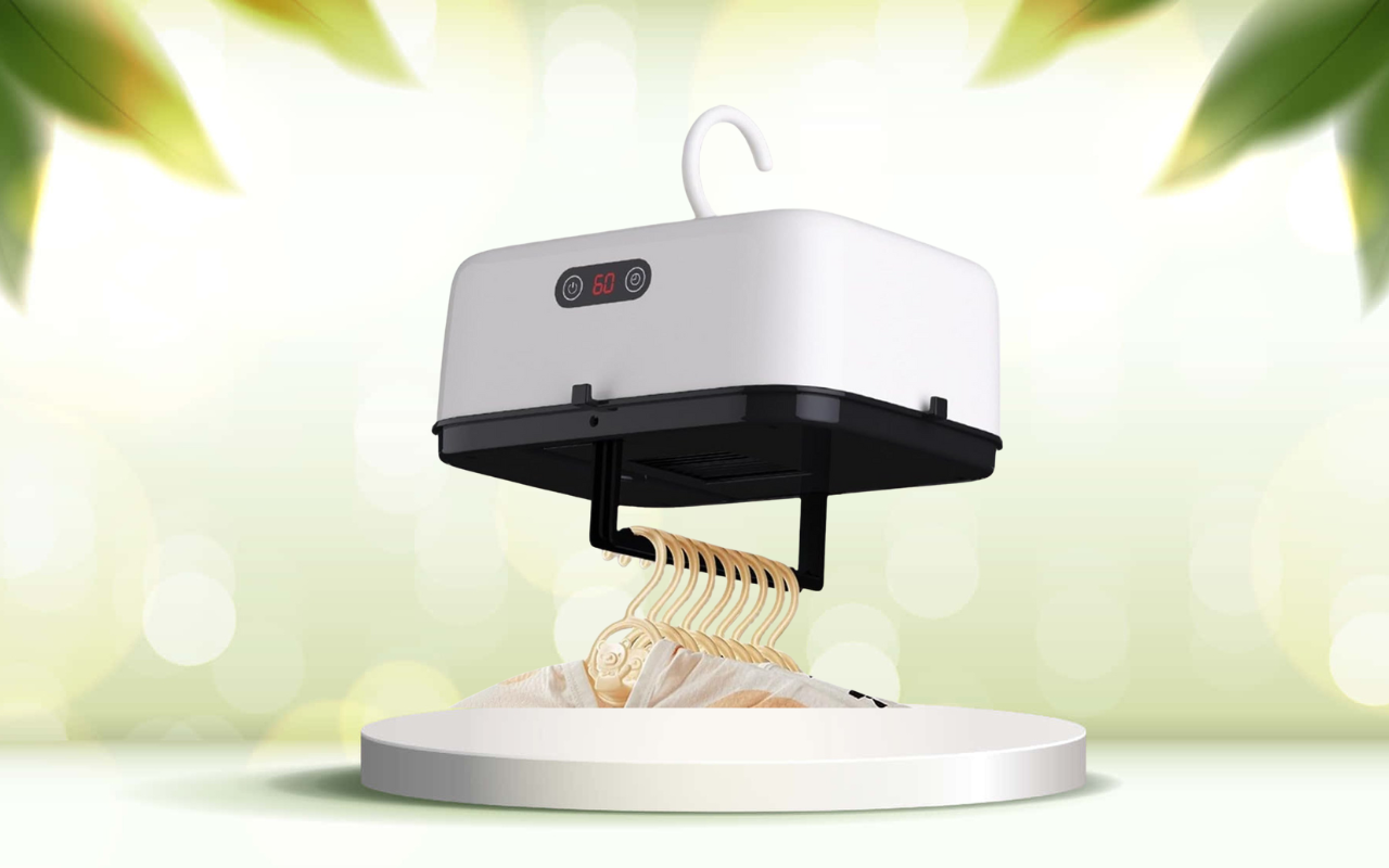 Scopri come asciugare i tuoi vestiti ovunque con l’asciugatrice portatile compatta